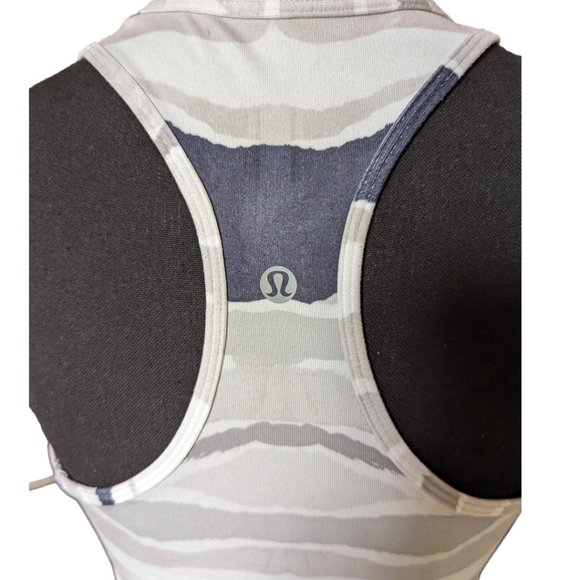 Lululemon Athletica Striped  Racerback Tank - Picture 4 of 11